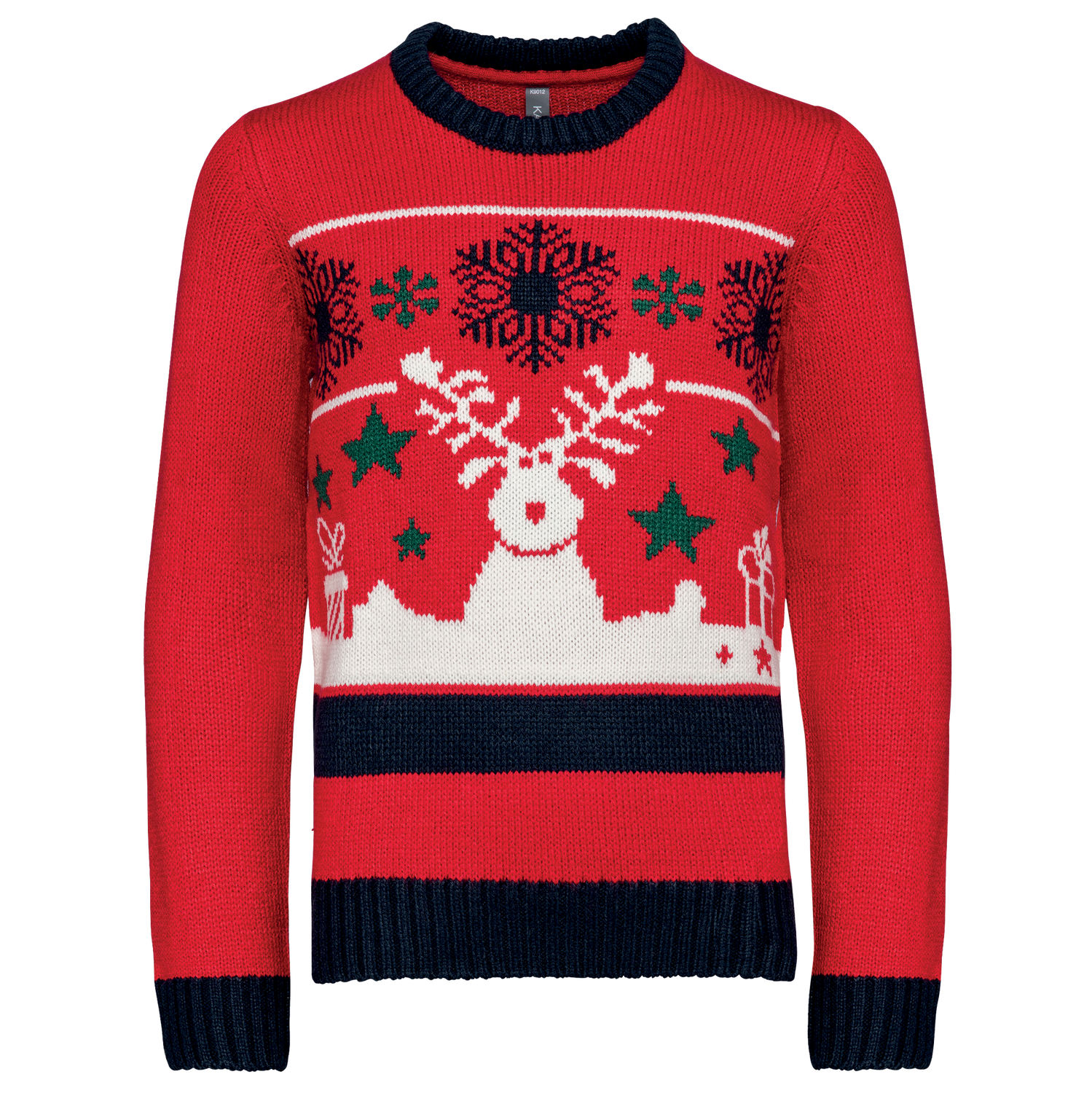 Pullover col rond de Noël enfant