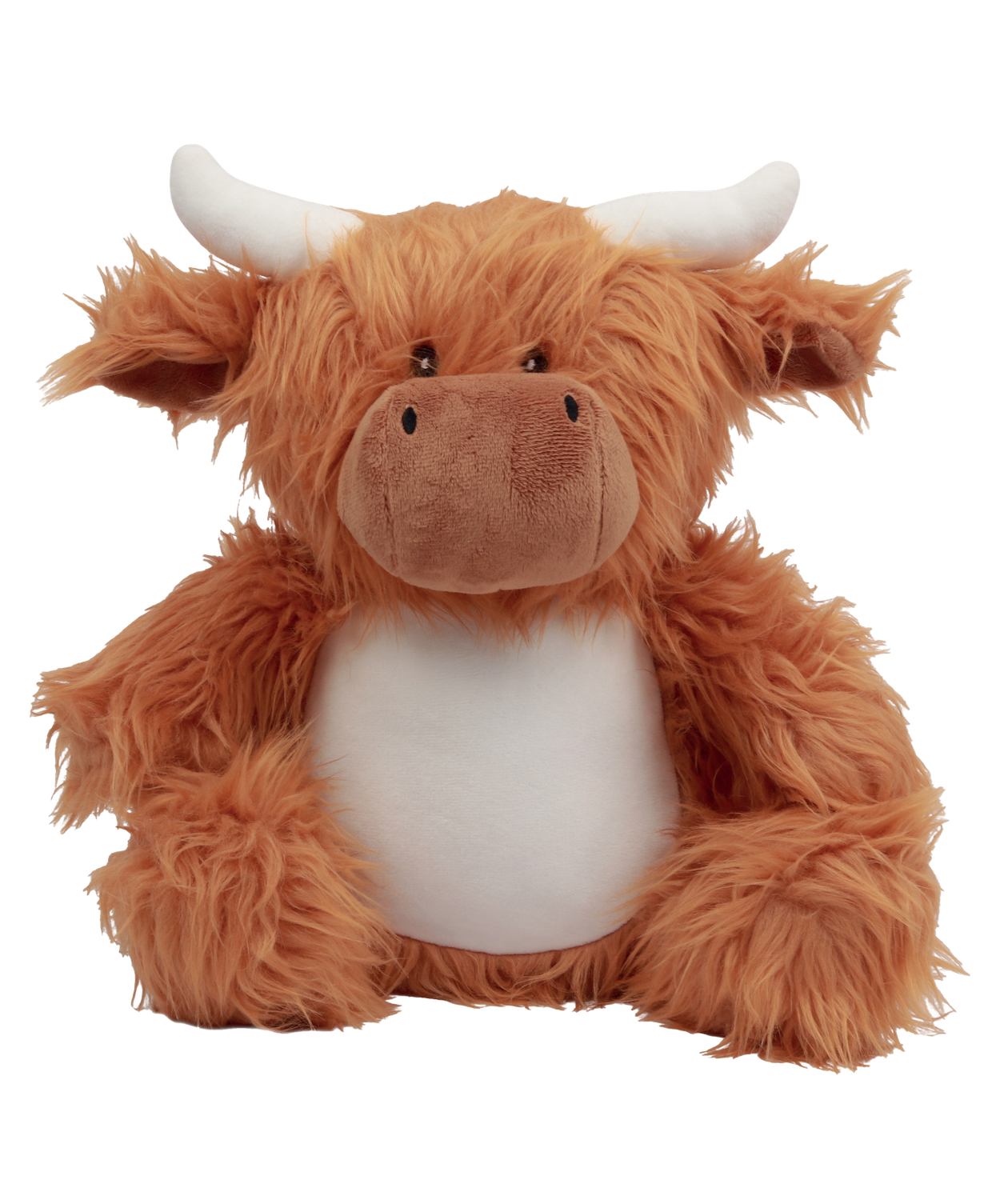 Peluche zippée vache