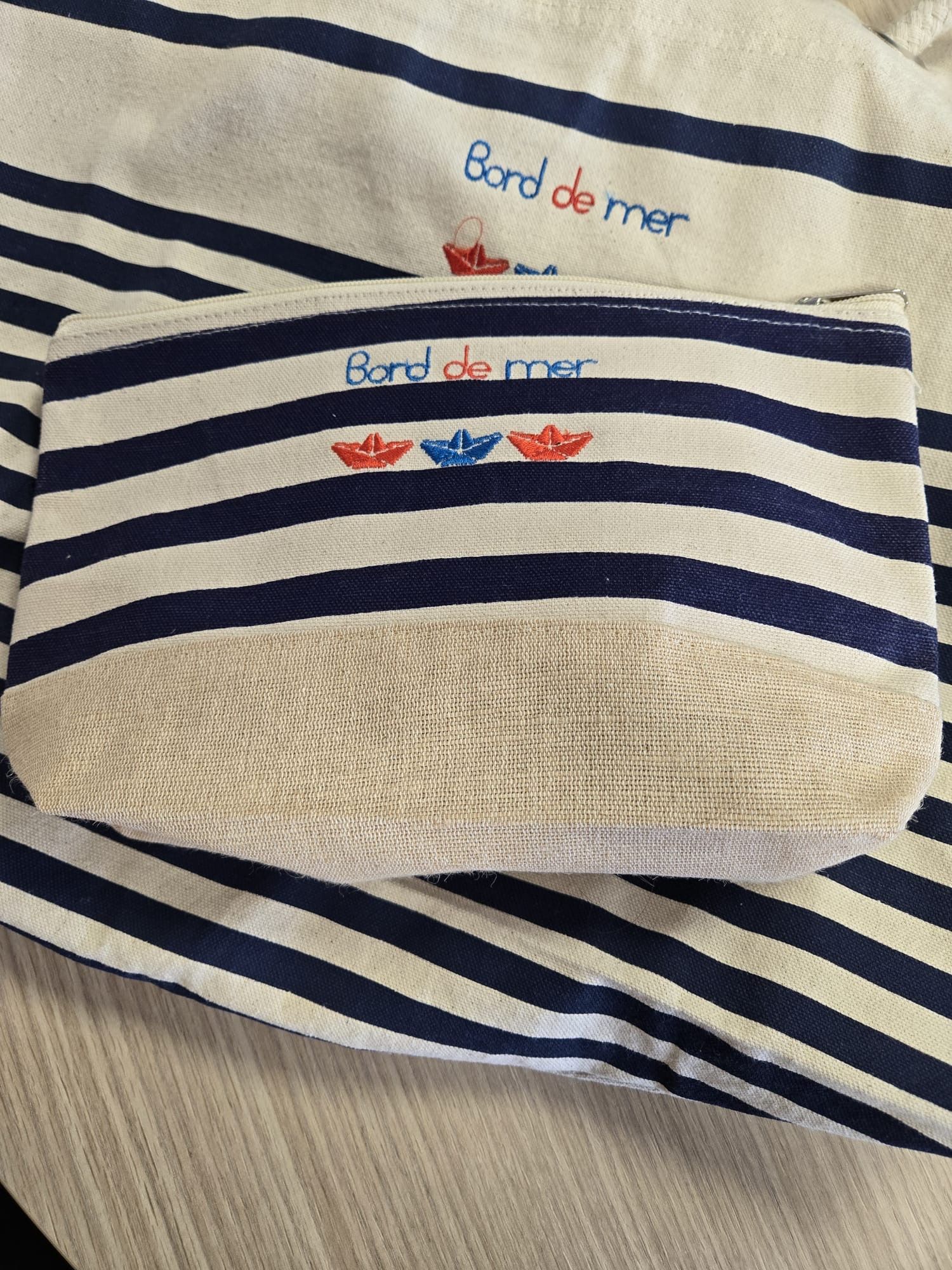 Pochette accessoires Marin Collection Bords de mer