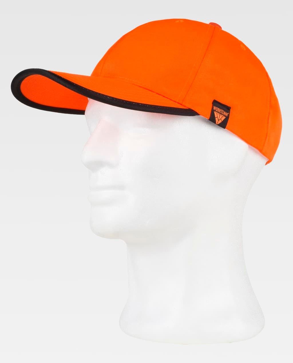 WFA907  - Casquette orange PROTECTION · CAP