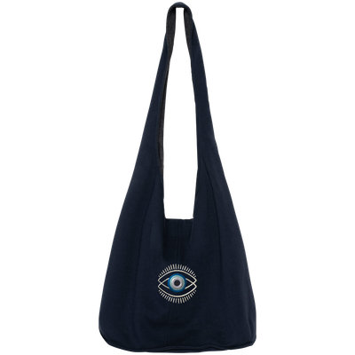 Sac bandoulière en molleton Collection Occhio