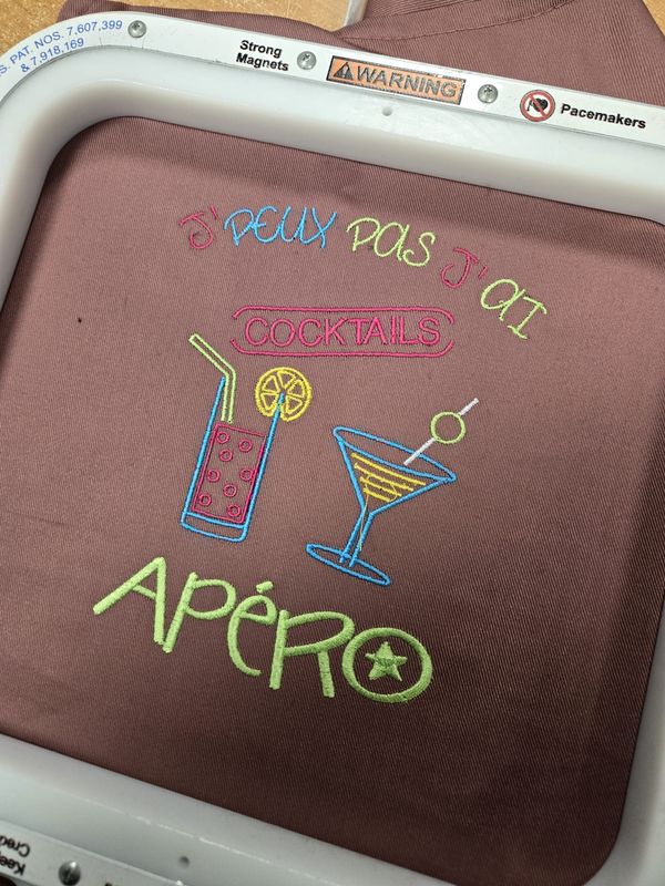 Tablier personnalisable