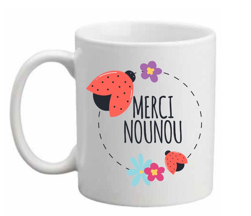 Mug "Merci Nounou"