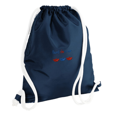 Sac à dos de gym à cordon Collection Bords de mer Sac à dos de gym à cordon Collection Bords de mer