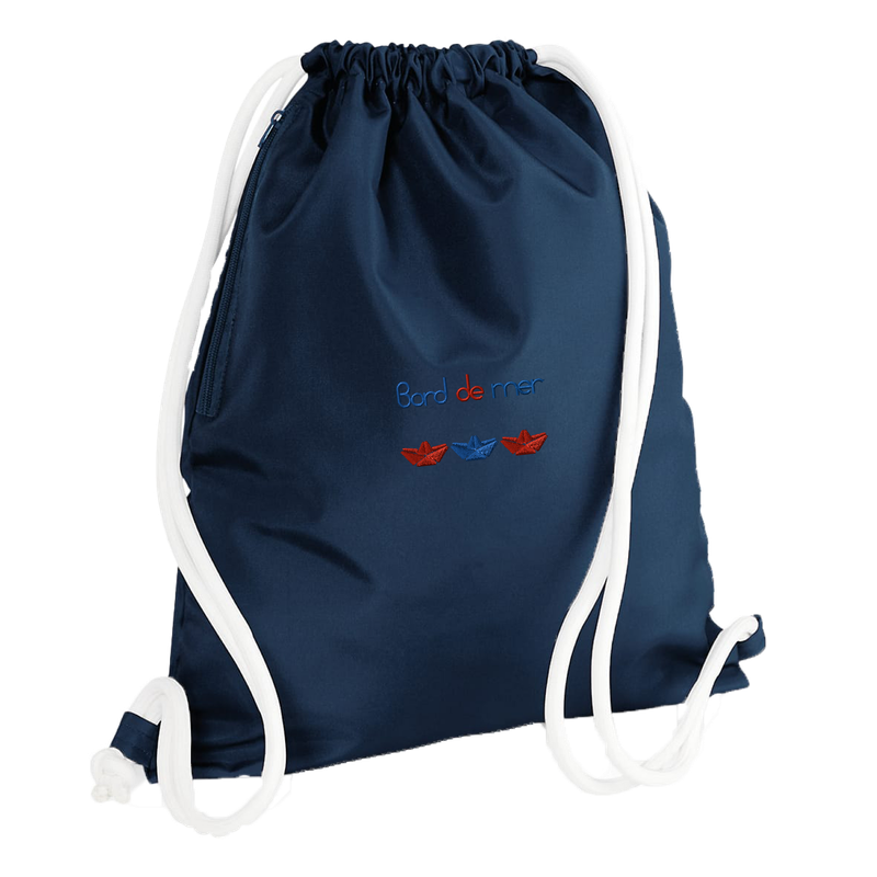 Sac à dos de gym à cordon Collection Bords de mer