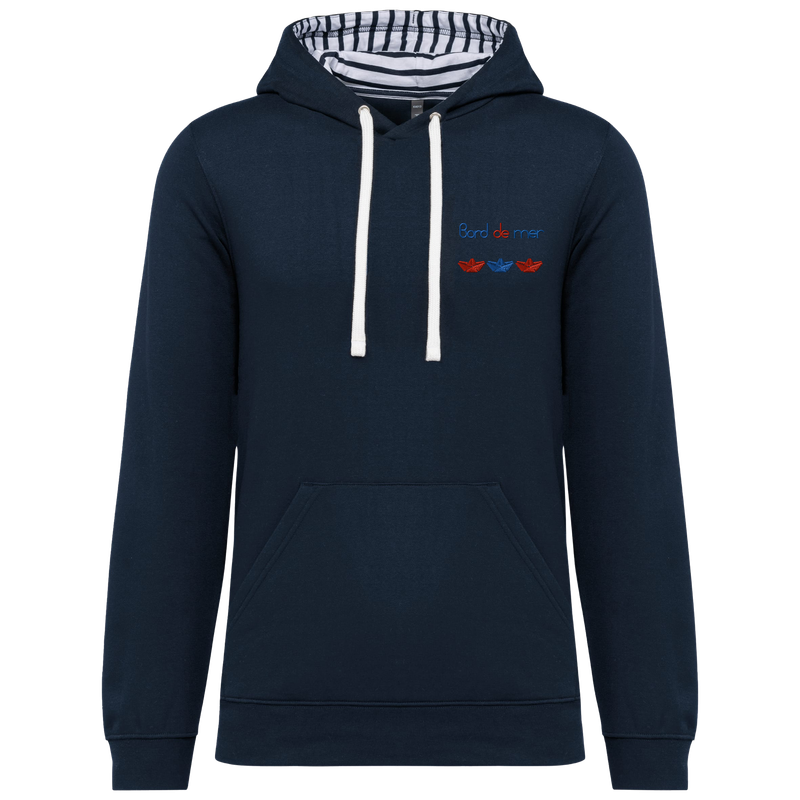 Sweat-shirt à capuche Femme Collection Bords de Mer