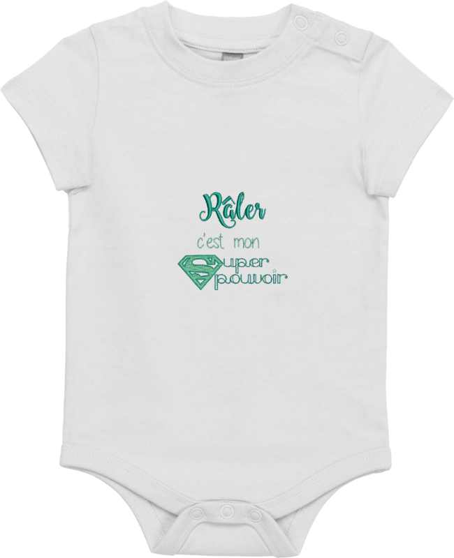 Body bébé - Râler c'est mon pouvoir