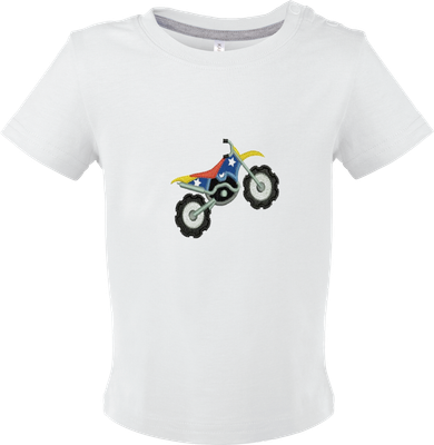 T-shirt bébé - Moto cross