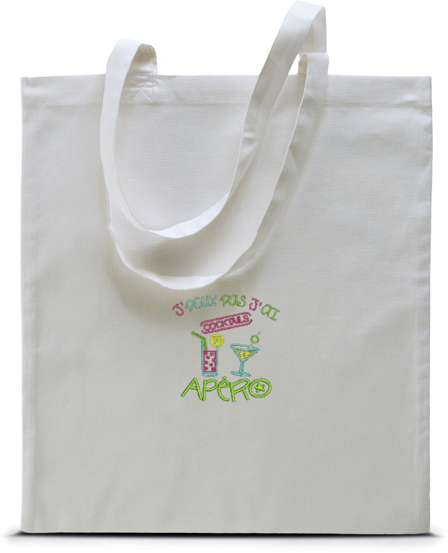 Sac shopping - Tote Bag - Je ne peux pas j'ai apéro