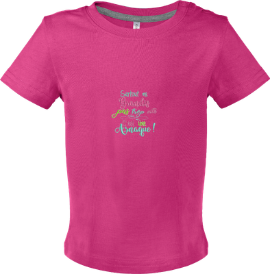 T-shirt bébé - Ne grandis pas trop vite T-shirt bébé - Ne grandis pas trop vite
