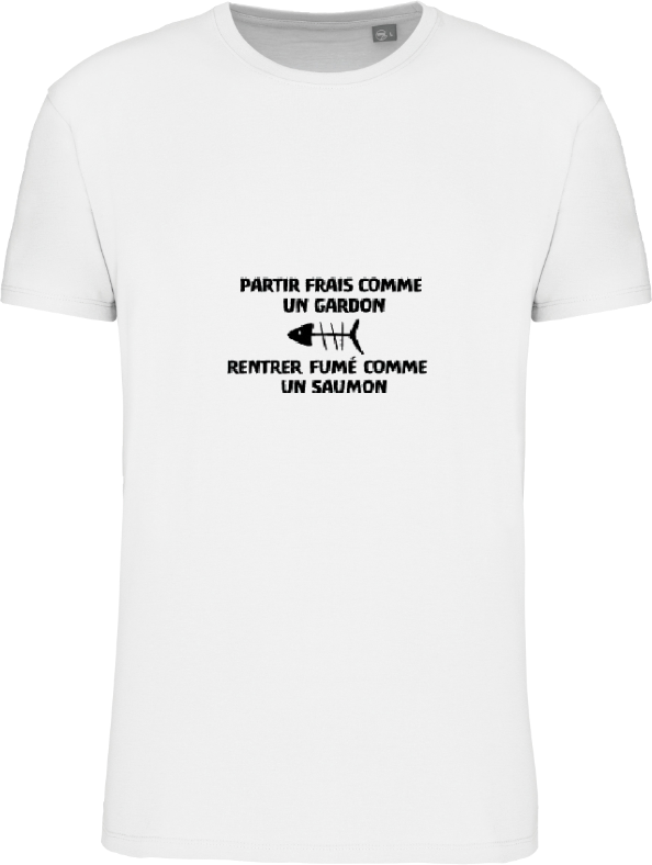 T-shirt homme - Partir frais comme un gardon
