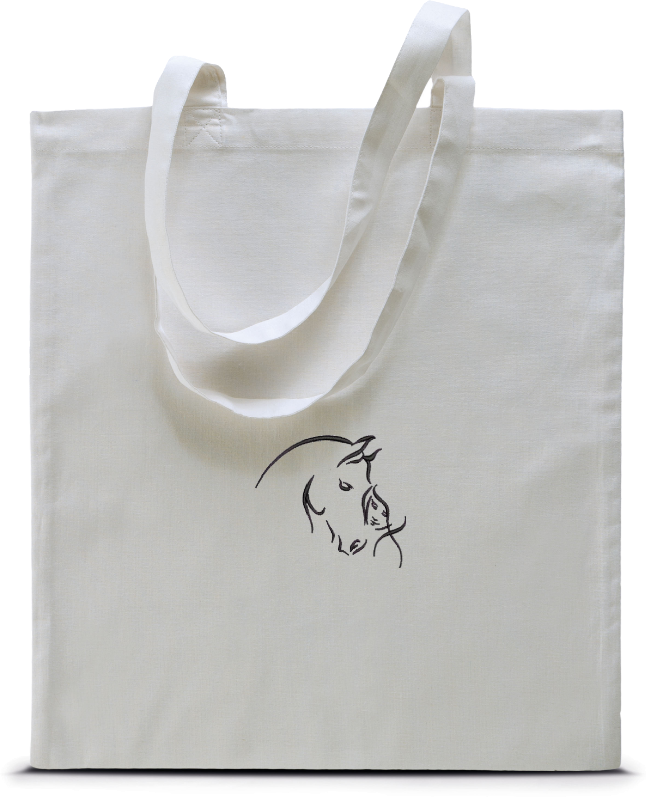 Sac shopping - Tote Bag - Tête de cheval