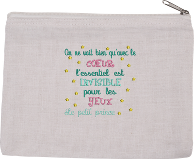 Pochette - On ne se voit bien qu'avec le cœur Pochette - On ne se voit bien qu'avec le cœur