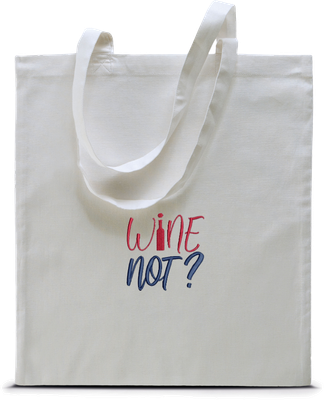 Sac shopping - Tote Bag - Wine Not