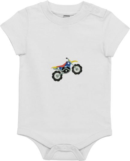 Body bébé - Moto cross