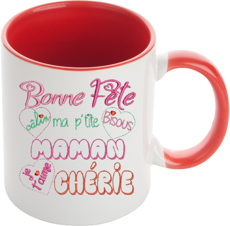 Mug "Bonne fête Maman"