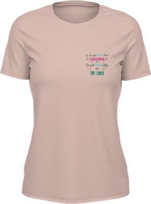 T-shirt Femme - Thérapie voyage