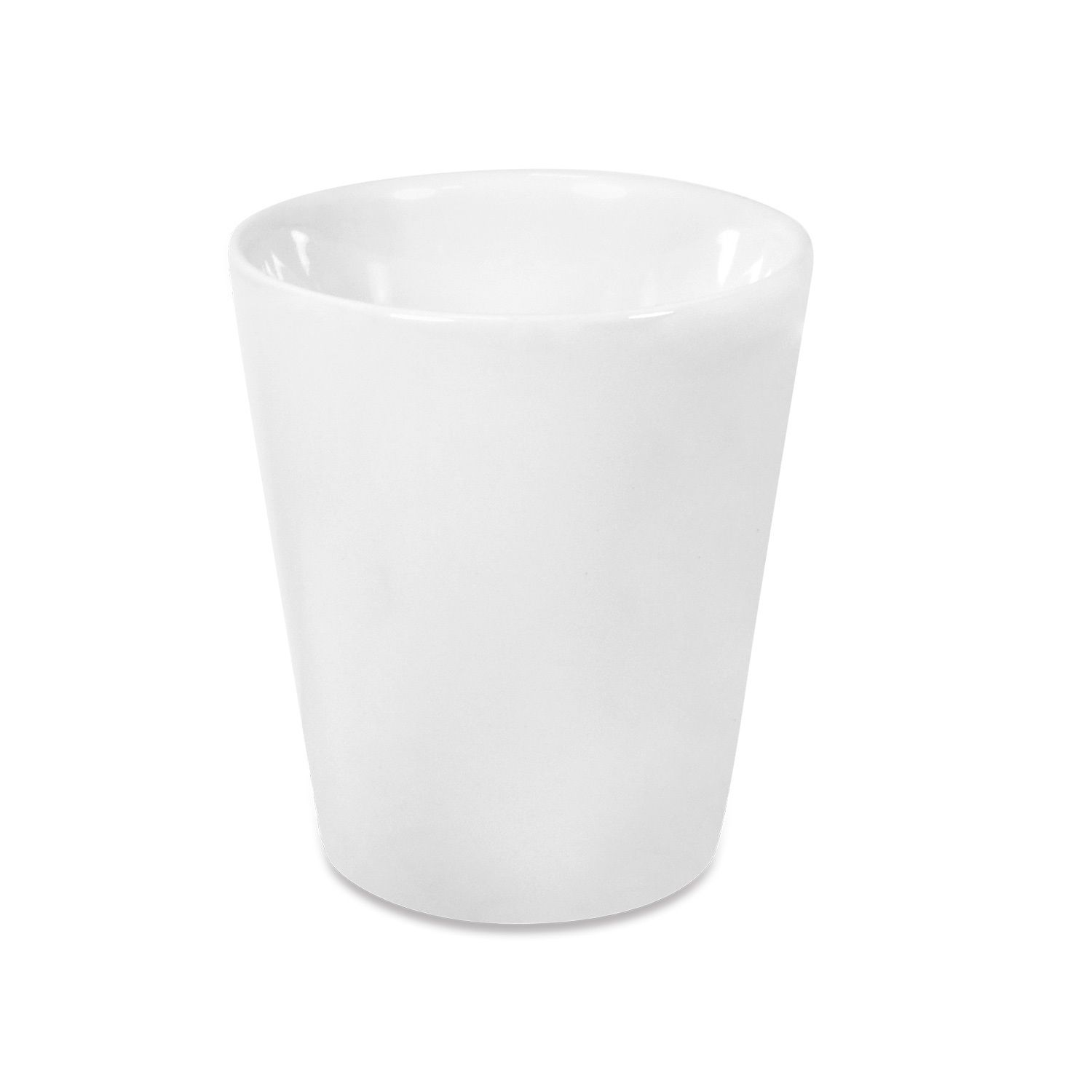 Pot de fleurs conique en céramique - personnalisable