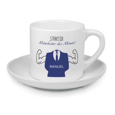 Tasse à espresso VERA LOT DE 6 - personnalisable Tasse à espresso VERA LOT DE 6 - personnalisable