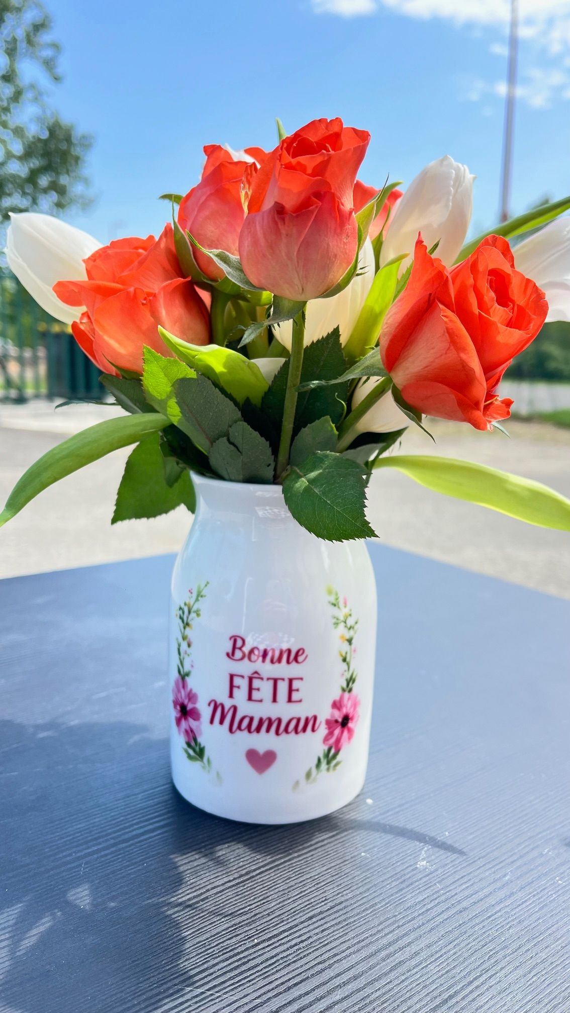 VASE TASSE - BONNE FÊTE DES MÈRES