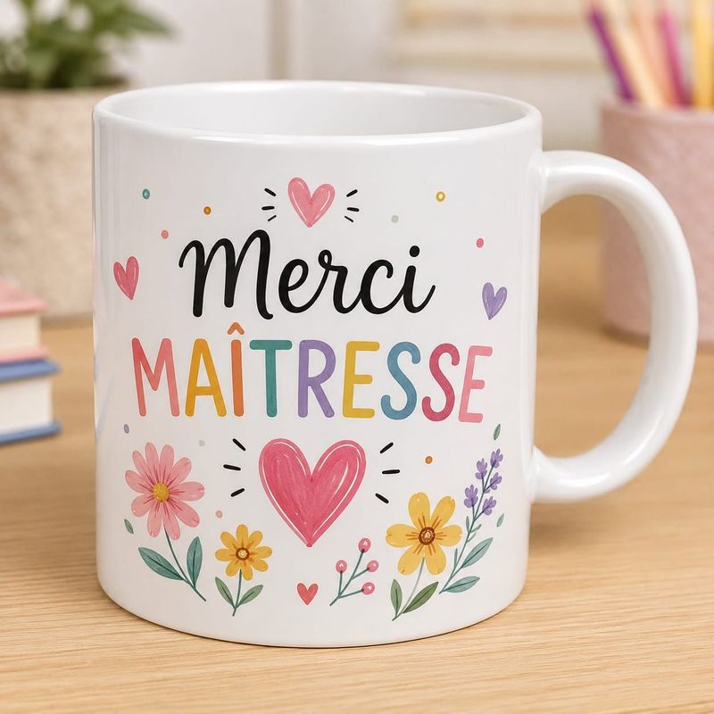 Mug "MERCI MAITRESSE"