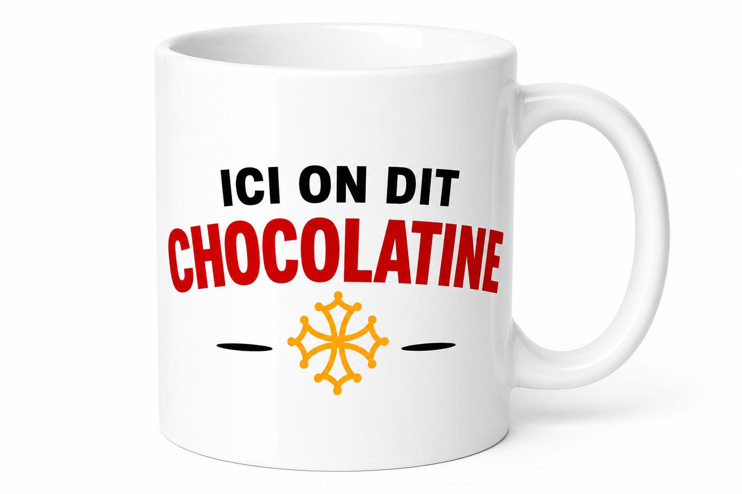 Mug Ici on dit Chocolatine Mug Ici on dit Chocolatine