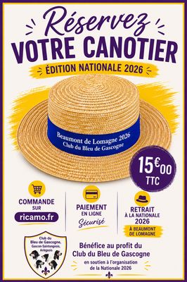 Canotier - Édition Nationale 2026 Canotier - Édition Nationale 2026