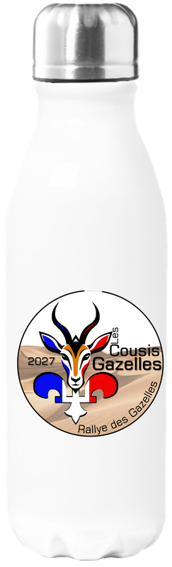 Gourde isotherme en inox - Le Rallye des Gazelles