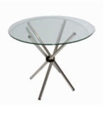 Glass Top chopsticks Discussion Table