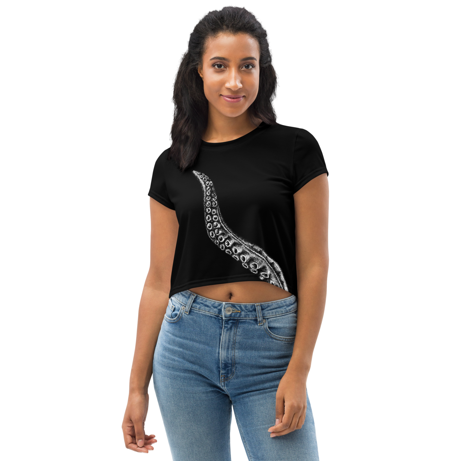 Crop Top - Cthulhu hinten