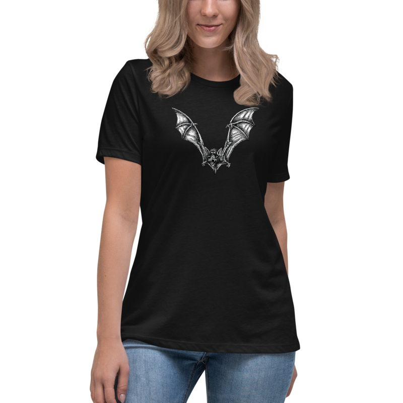 Lockeres Damen-Shirt - Fledermaus