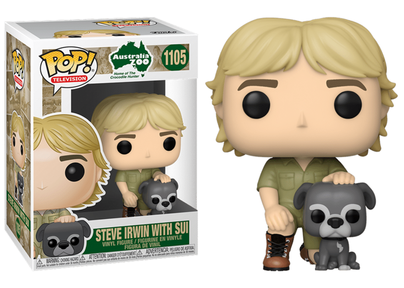 Steve Irwin with Sui - Funko Pop