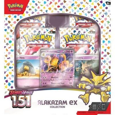 Pokémon 151 - Alakazam EX box