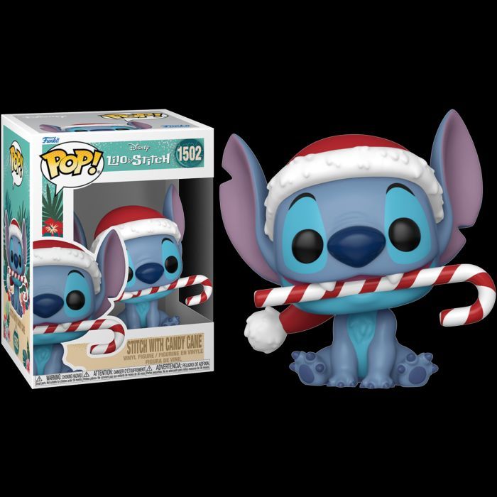 Stitch with candy cane - Disney