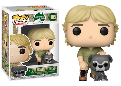 Steve Irwin with Sui - Funko Pop