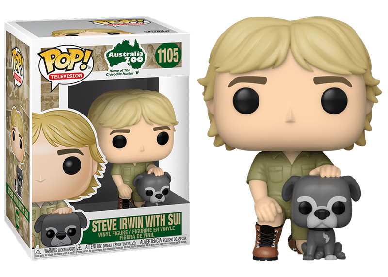 Steve Irwin with Sui - Funko Pop