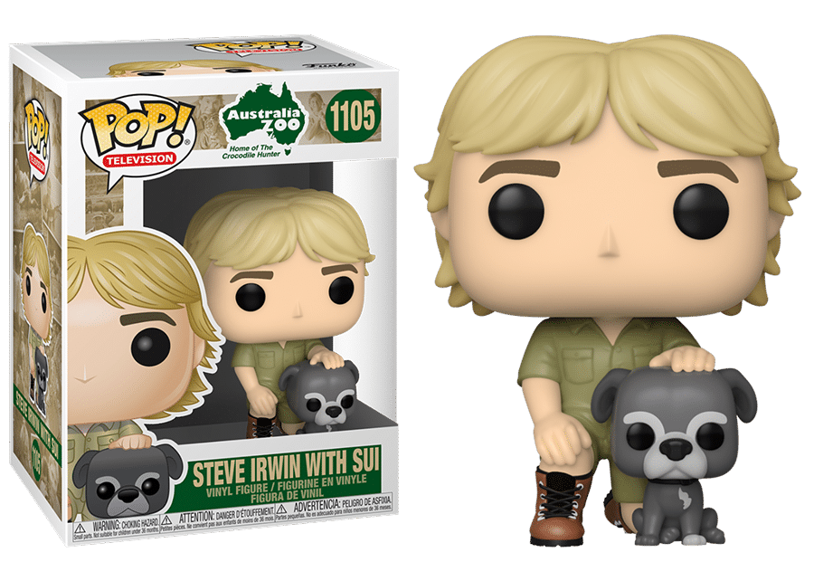 Steve Irwin with Sui Funko Pop - Funko Pop