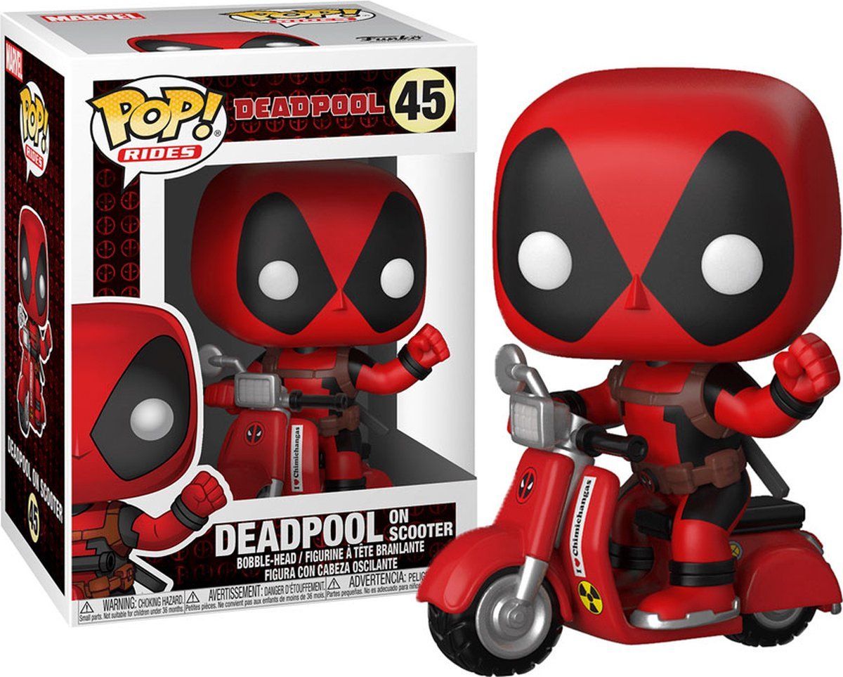 Deadpool on scooter - Marvel