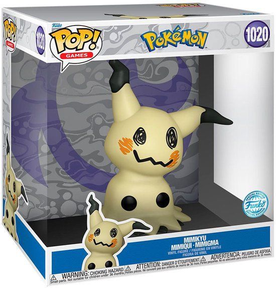 Mimikyu Jumbo Funko Pop - Pokémon Mimikyu Jumbo Funko Pop - Pokémon