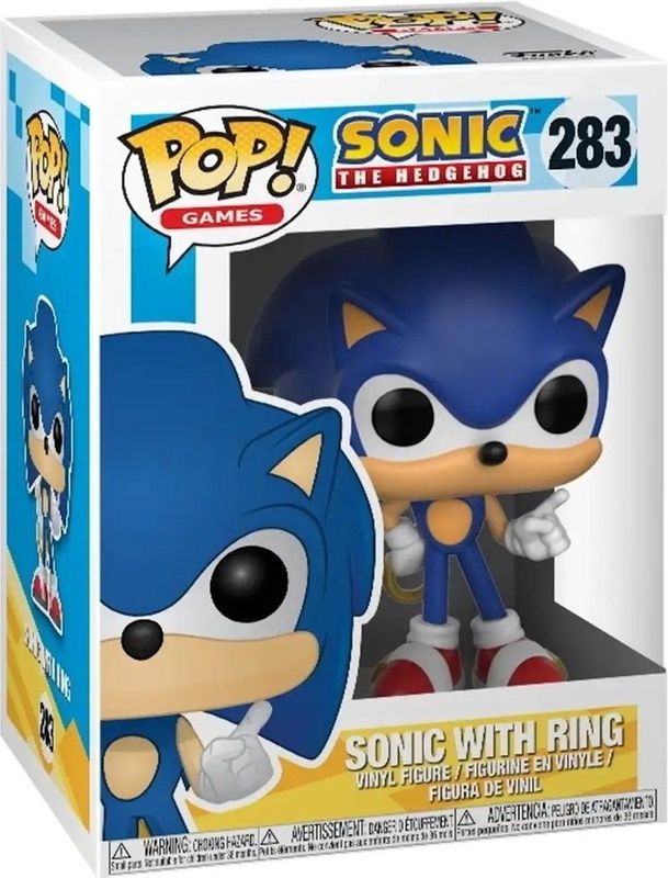 Sonic with Ring - Sonic the Hedgehog Sonic with Ring - Sonic the Hedgehog