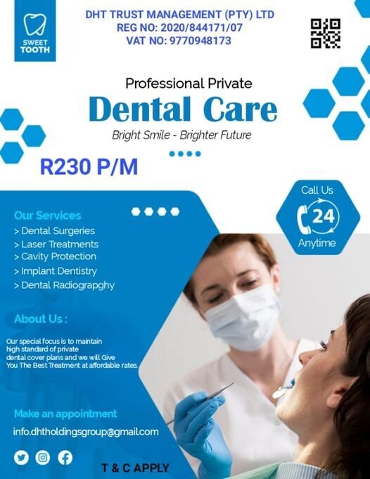 PRIVATE DENTAL CARE COVER