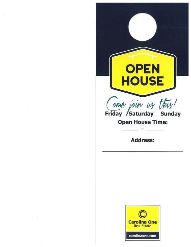 Open House Door Hangers (Pack of 20)