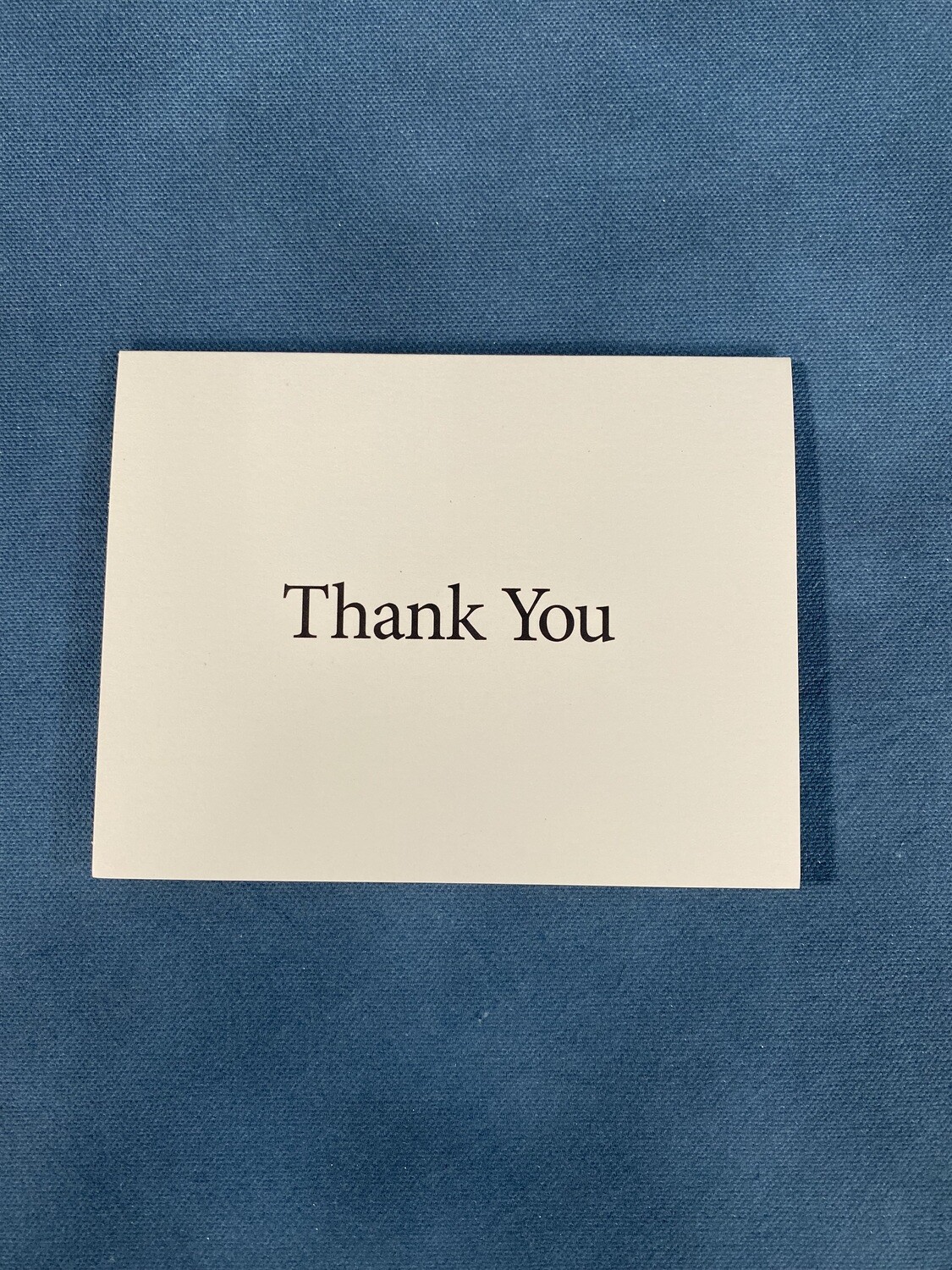 Thank You Fold-Over Notecards (Pack of 12)