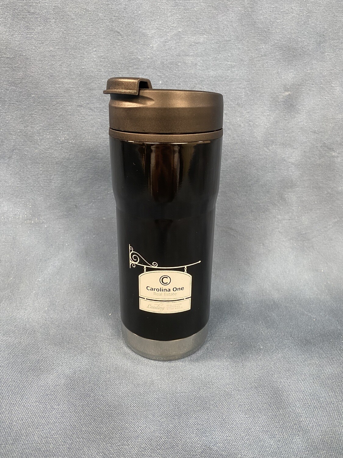 Insulated Travel Coffee Cup - Black Portfolio