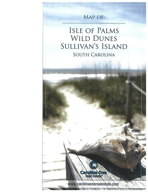 IOP/Mt. Pleasant Map (Pack of 4)