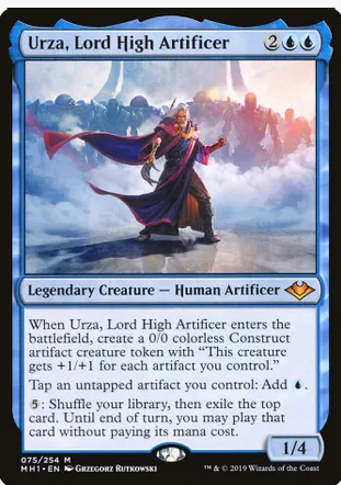 Japanese Urza, Lord High Artificer
