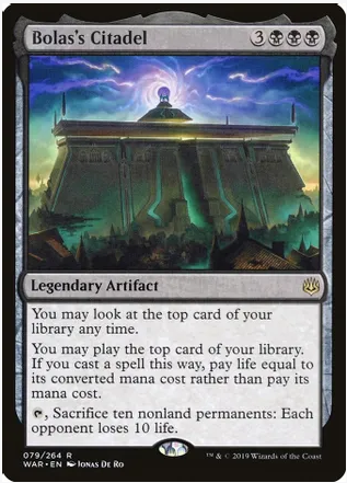 Bolas&#39;s Citadel