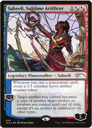 Saheeli, Sublime Artificer Stained Glass SL
