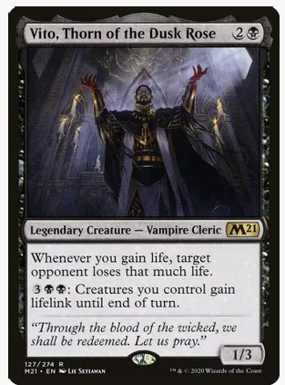 Vito, Thorn of the Dusk Rose