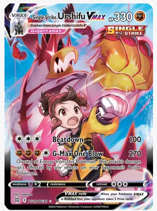 Single Strike Urshifu VMAX Holofoil